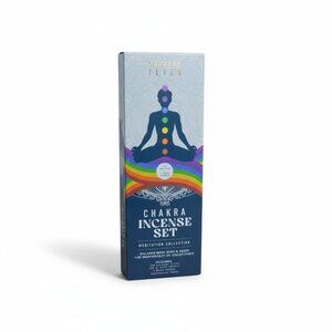 Chakra Incense Set With Holder  Balancing Vibrational Frequencies  7 Scents For